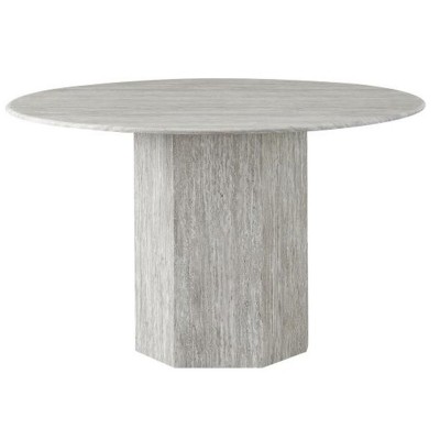 Dining Table Home ESPRIT Granite MDF Wood 120 x 120 x 75 cm