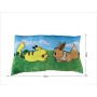 Cushion Pokémon Yellow Brown Polyester Children's