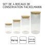 Set de Boites Fackelmann Naturel 4 Pièces