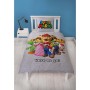 Duvet cover set Mario Bros Multicolour Double 2 Pieces