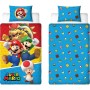 Duvet cover set Mario Bros 25 x 4 x 30 cm Multicolour Double 2 Pieces