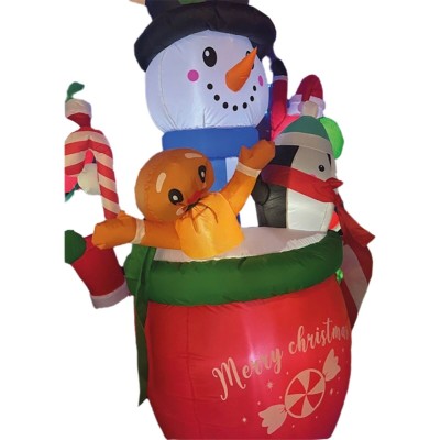 Snow Doll BASIC & CO Penguin Cookie 130 x 80 x 183 cm Inflatable