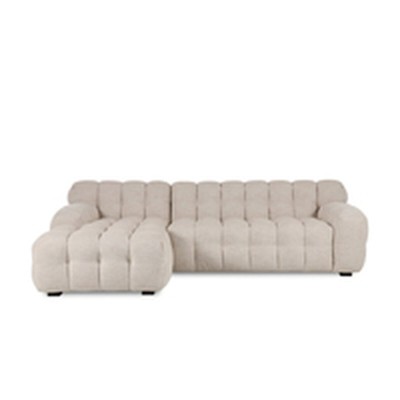 Canapé chaise longue Home ESPRIT Beige 272 X 168 X 76 CM