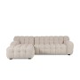 Canapé chaise longue Home ESPRIT Beige 272 X 168 X 76 CM