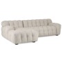 Chaise Longue Sofa Home ESPRIT Beige 272 X 168 X 76 CM