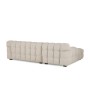 Canapé chaise longue Home ESPRIT Beige 272 X 168 X 76 CM