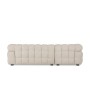 Canapé chaise longue Home ESPRIT Beige 272 X 168 X 76 CM