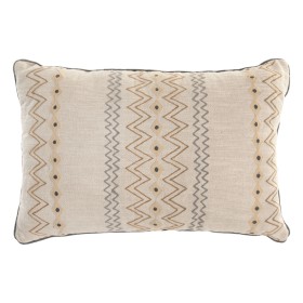 Coussin Home ESPRIT Beige Ikat 60 x 40 x 15 cm