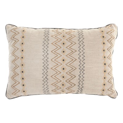 Coussin Home ESPRIT Beige Ikat 60 x 40 x 15 cm