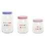 3 Tubs Home ESPRIT Pink Lilac Modern 1 L 1,5 L 3 Pieces