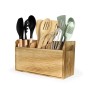 Pot for Kitchen Utensils My Bar Wood 30 x 11,2 x 17 cm (6 Units)