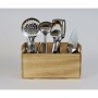 Pot pour ustensiles de cuisine My Bar Bois 30 x 11,2 x 17 cm (6 Unités)