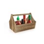 Multi-purpose basket My Bar Wood 25 x 18 x 18 cm (6 Units)