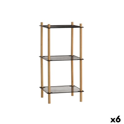 Étagère MobleKit Métal Bambou 35 x 30 x 71 cm (6 Unités)