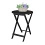 Side table MobleKit Black 40 x 40 x 49,5 cm (4 Units)