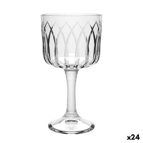 Verre La Mediterránea Phasai seu Transparent verre 500 ml (24 Unités)
