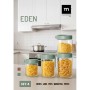Set de Boites La Mediterránea Eden verre polypropylène 4 Pièces (8 Unités)