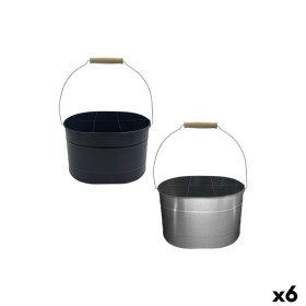 Multi-purpose basket My Bar Metal 24,5 x 18 x 15 cm (6 Units)