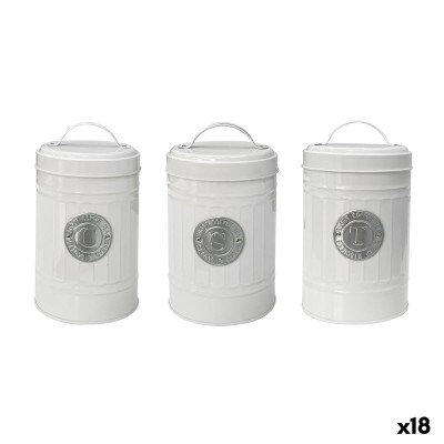 Tin Quttin White Silver Metal (18 Units)