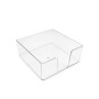 Napkin holder My Bar COCKTAIL Transparent polystyrene 13,5 x 13,5 x 5,5 cm (24 Units)
