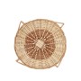 Table Mat Privilege Brown wicker Ø 30 cm (12 Units)