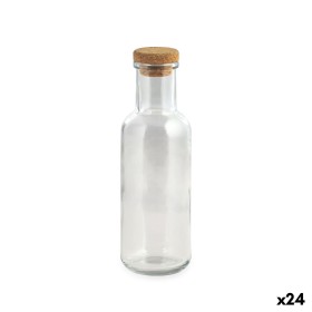 Bouteille en Verre La Mediterránea Transparent verre 1 L (24 Unités)