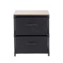 Chest of drawers Confortime Brown Black 40 x 30 x 47,5 cm (6 Units)