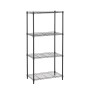 Shelves MobleKit Black Metal 56 x 35 x 120 cm (2 Units)