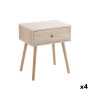 Nightstand MobleKit Brown 40 x 30 x 47 cm MDF Wood (4 Units)