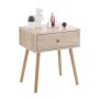Table de Nuit MobleKit Marron 40 x 30 x 47 cm Bois MDF (4 Unités)