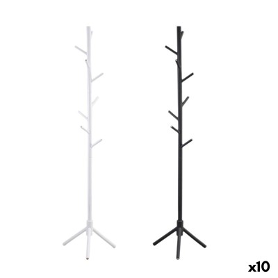 Porte-manteau Confortime PVC Bois 42 x 42 x 175 cm (10 Unités)