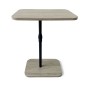 Table d'appoint MobleKit Marron Noir 45 x 29 x 70 cm polypropylène Bois MDF (4 Unités)