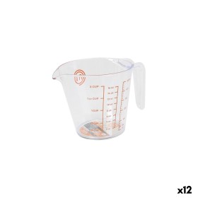 Pichet gradué MasterChef Plastique 500 ml Transparent (12 Unités)