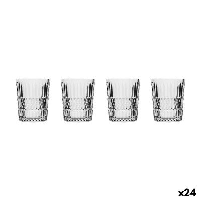 Set of Shot Glasses La Mediterránea Phasai geneve Transparent Glass 63 ml 4 Pieces (24 Units)