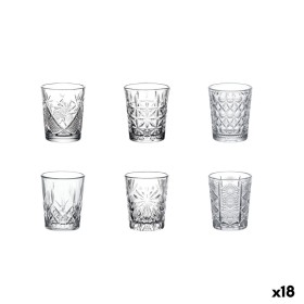 Ensemble de Verres à Liqueur La Mediterránea Oman Transparent verre 6 Pièces (18 Unités)