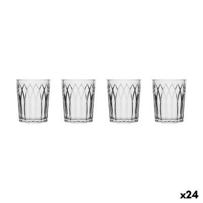 Set of Shot Glasses La Mediterránea Phasai seu Transparent Glass 63 ml 4 Pieces (24 Units)