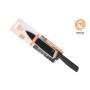 Kitchen Knife MasterChef Black Silver Stainless steel 20 cm (12 Units)