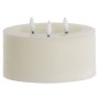 LED Candle Home ESPRIT Beige 15 x 15 x 7 cm (AA)