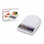 balance de cuisine Basic Home Numérique 7 kg Blanc 23 x 16 x 3,6 cm (6 Unités)