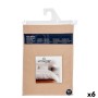 Fitted sheet Gift Decor Beige 90 x 200 cm (6 Units)