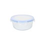 Lunch box Quttin Textury Transparent Borosilicate Glass 650 ml (6 Units)