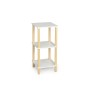 Shelves MobleKit White Brown Wood 35 x 35 x 75 cm (2 Units)