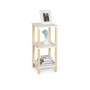Shelves MobleKit White Brown Wood 35 x 35 x 75 cm (2 Units)
