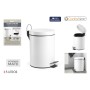 Pedal bin Confortime White 5 L (6 Units)