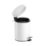 Pedal bin Confortime White 5 L (6 Units)