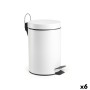 Pedal bin Confortime White 3 L (6 Units)