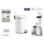 Pedal bin Confortime White 3 L (6 Units)
