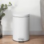 Pedal bin Confortime White 3 L (6 Units)