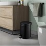 Pedal bin Confortime Black 3 L (6 Units)