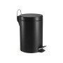Pedal bin Confortime Black 3 L (6 Units)